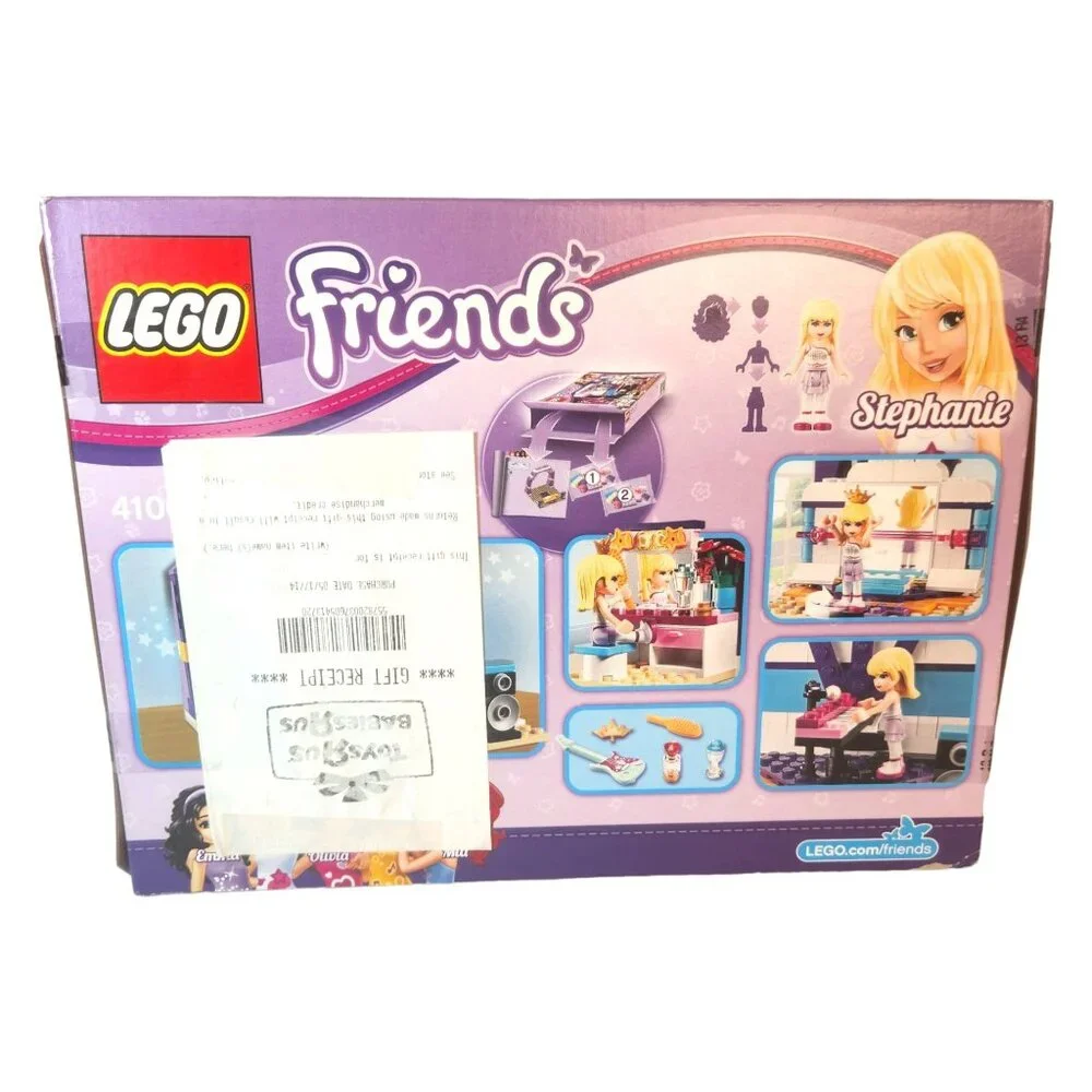 2013 LEGO Friends Rehearsal Stage 41004 New Open Box Sealed Contents
